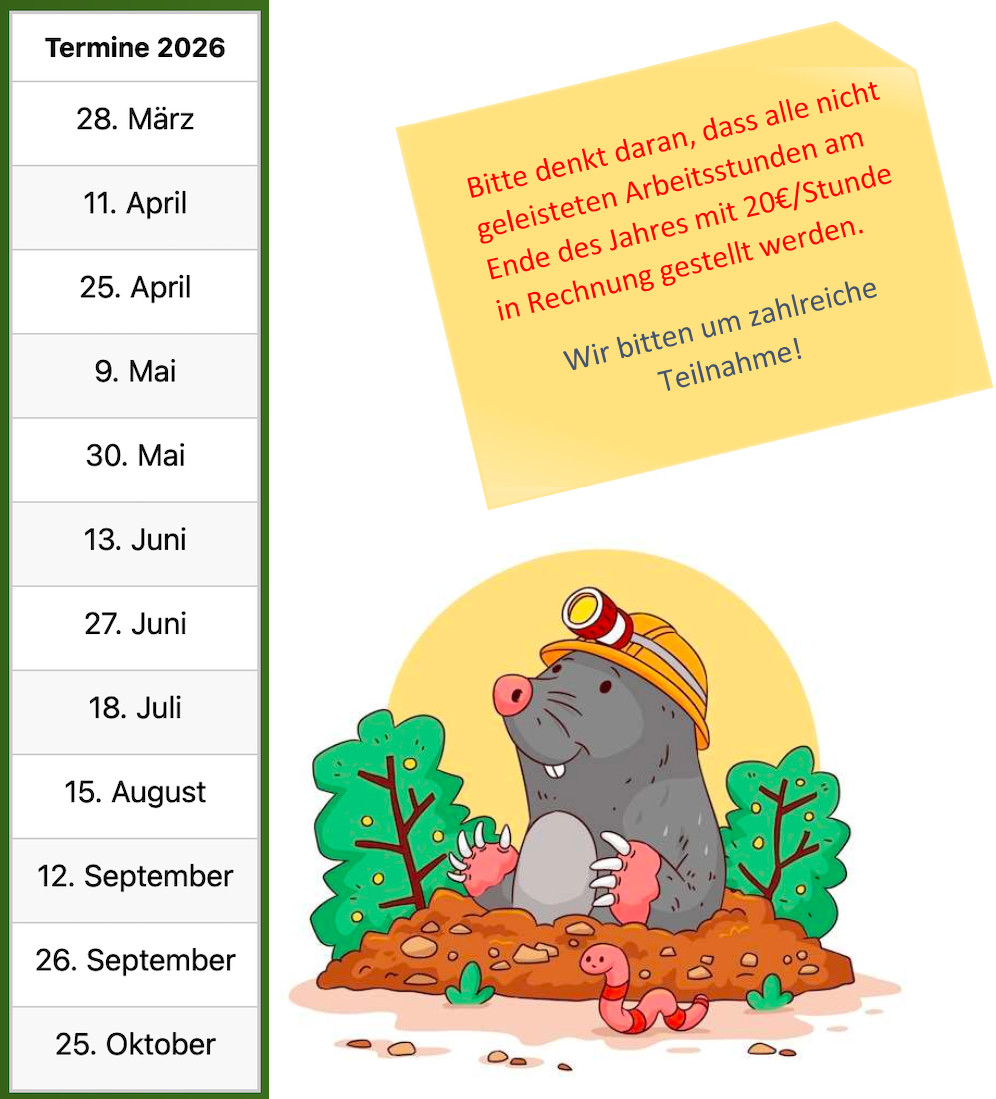 Gemeinschaftsarbeitsmaulwurf